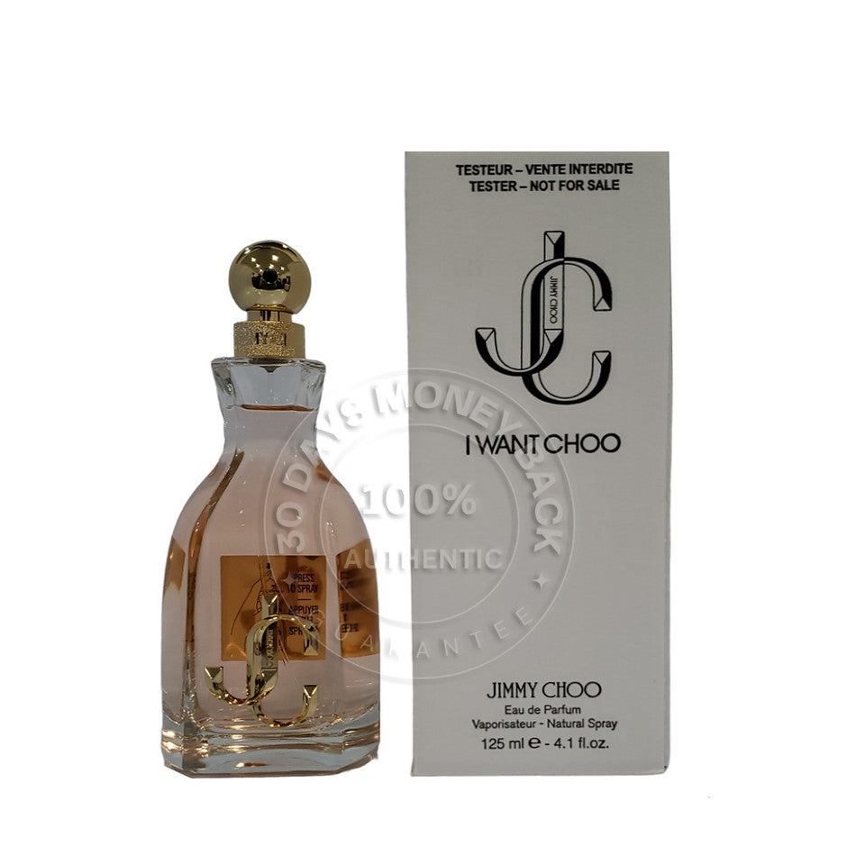 Jimmy Choo I Want Choo EDP 4.1 oz / 125 ml Spray Woman (As Shown In The Pic)
