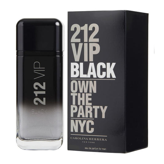Carolina Herrera 3.4 oz 212 Vip Black Eau De Parfum Spray by Carolina Herrera for Men
