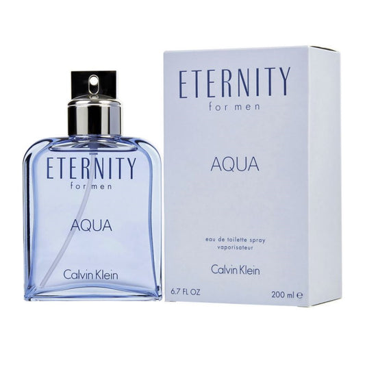 Calvin Klein Eternity Aqua Eau De Toilette 6.7 oz / 200 ml Men Spray