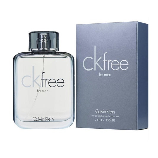 CK FREE * Calvin Klein 3.4 oz / 100 ml Eau De Toilette EDT Men Cologne Spray