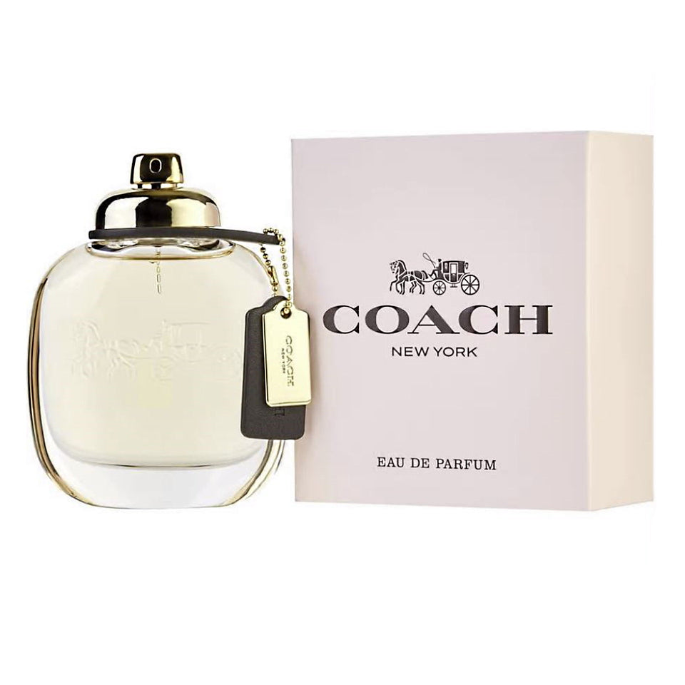 Coach New York Eau De Parfum 3 oz / 90 ml Spray For Women [Damaged Box]