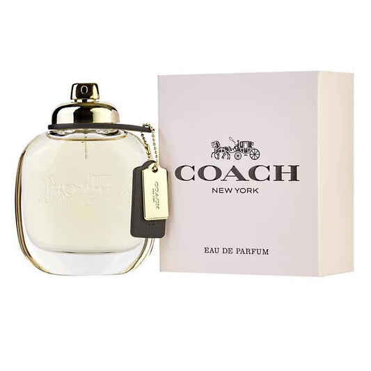 Coach New York Eau De Parfum 3 oz / 90 ml Spray For Women [Damaged Box]