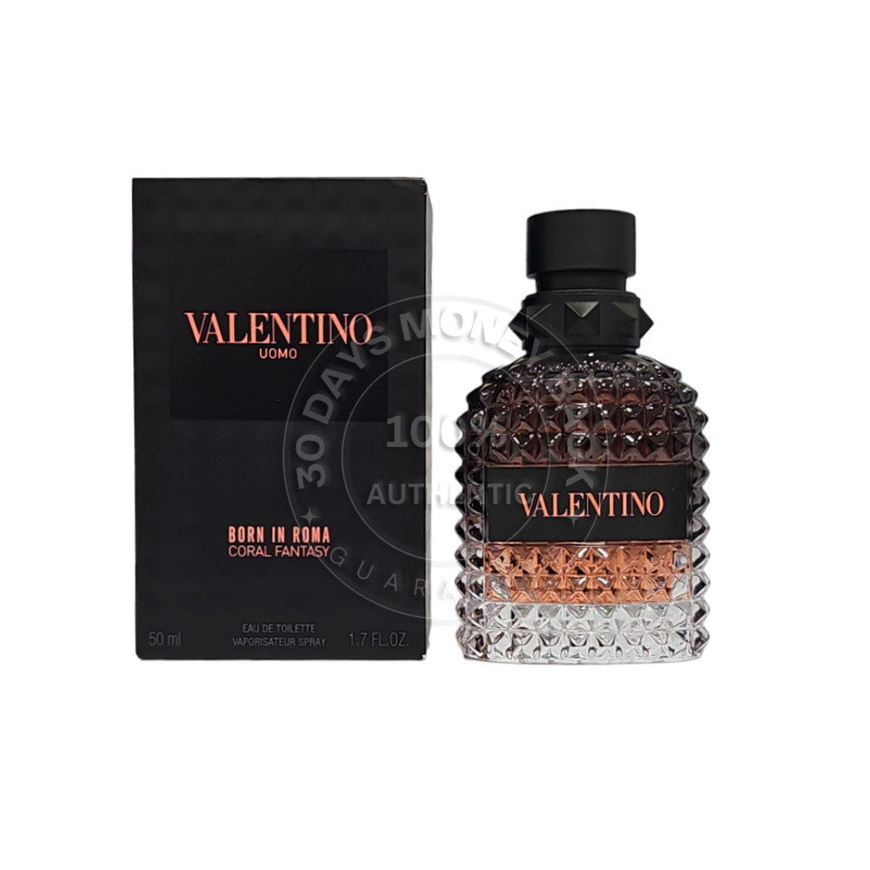 Valentino Uomo Born in Roma Coral Fantasy EDT 1.7 oz  Spray For Men