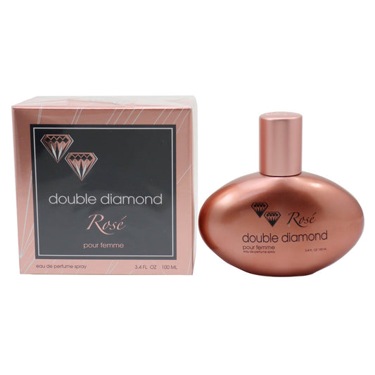 Double Diamond Rose 3.3 oz  / 100 ml Eau De Parfum Pour Femme Spray