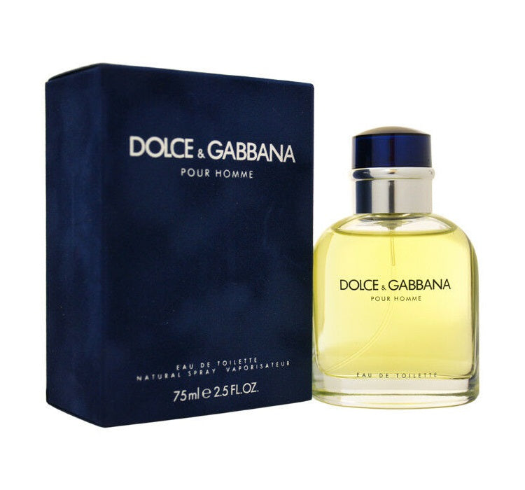 Dolce & Gabbana Pour Homme Eau De Toilette 2.5 oz / 75 ml For Men