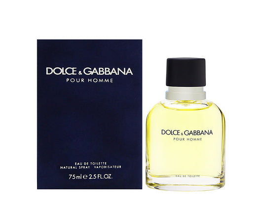 Dolce & Gabbana Pour Homme Eau de Toilette, Cologne for Men, 2.5 oz