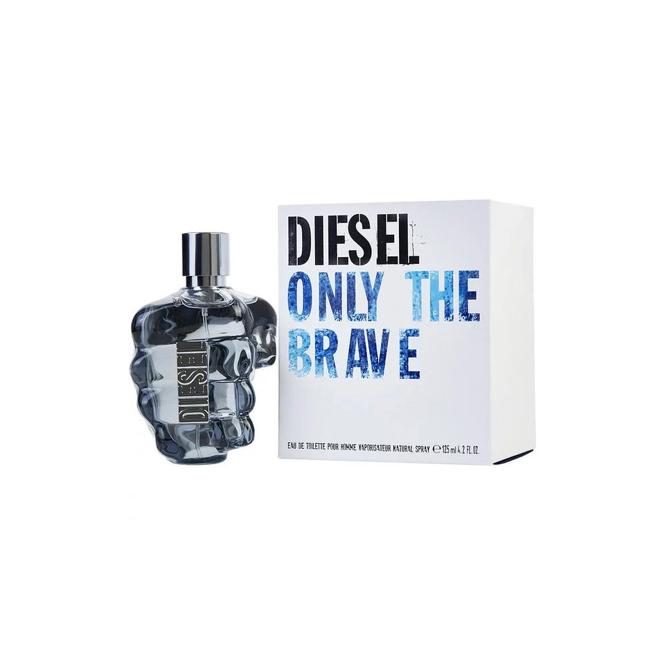 Diesel Only the Brave EDT Spray For Men 4.2 oz / 125 ml (New Packaging)