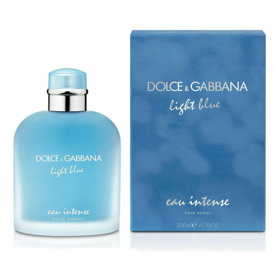 Dolce & Gabbana Light Blue Eau intense Pour homme EDP 6.7 oz / 200 ml Spray