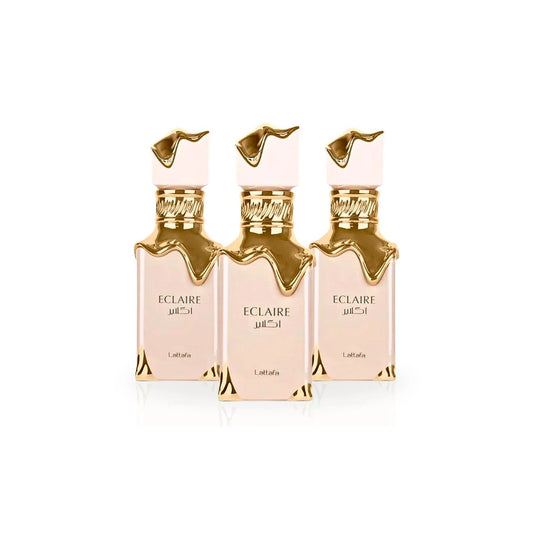 Eclaire EDP Spray 100ML (3.4 OZ) By Lattafa | Long Lasting & Enchanting Fragrance For Women. (PACK OF 3)