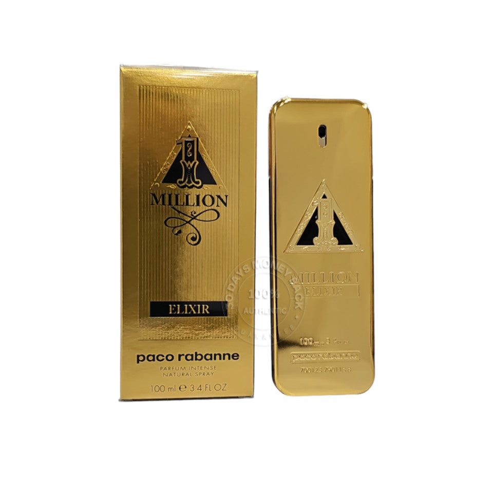 Paco Rabanne 1 Million Elixir Parfum Intense 3.4 oz / 100 ml Spray For Men