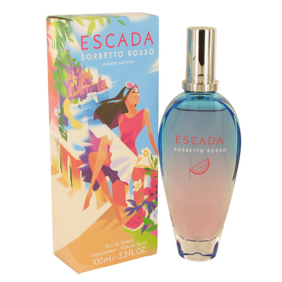 ESCADA SORBETTO ROSSO by Escada EDT SPRAY 3.3 OZ ESCADA SORBETTO ROSSO WOMEN