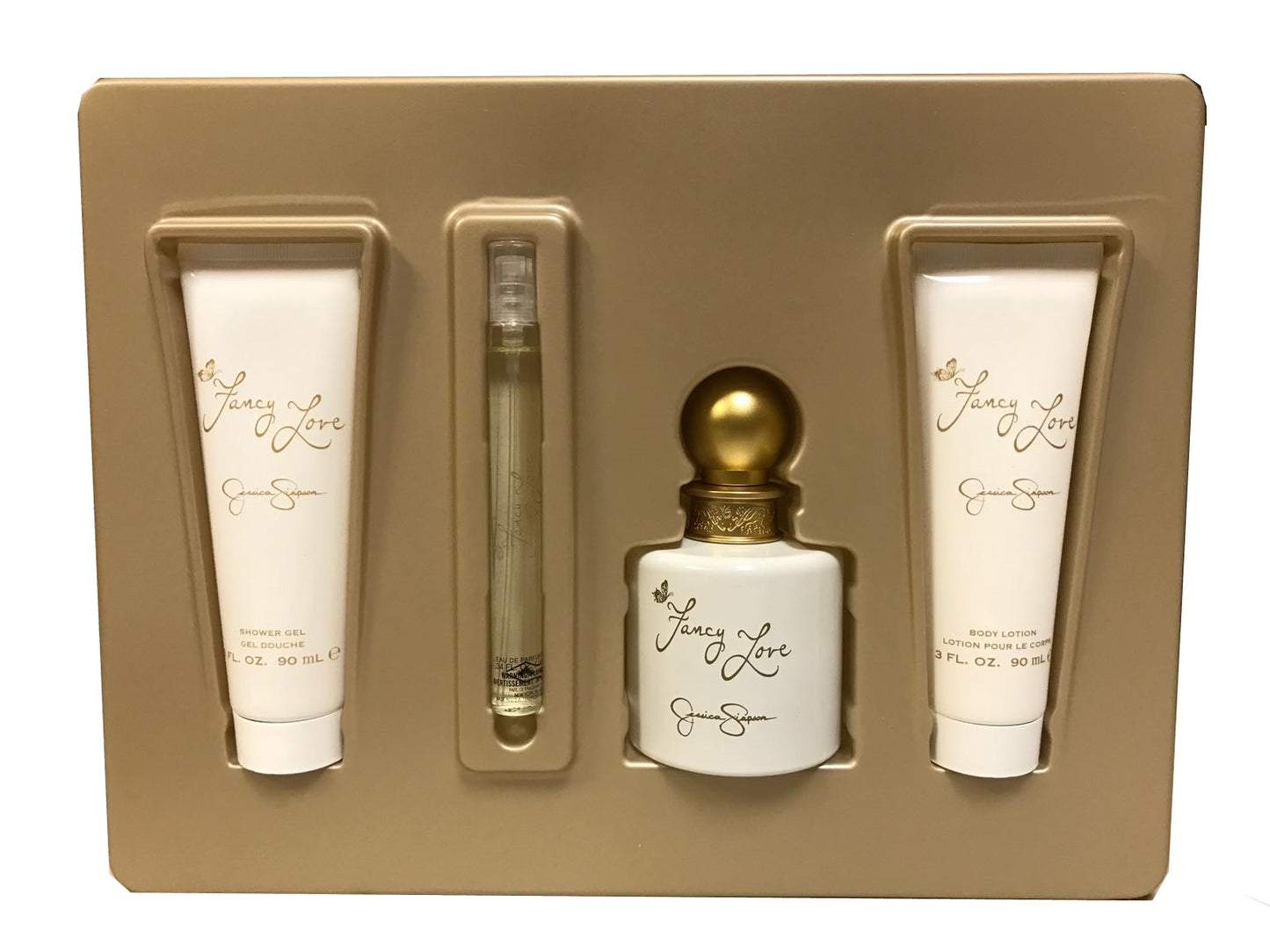 Fancy Love  By Jessica Simpson Eau De Parfum 4 Piece Gift Set For Women