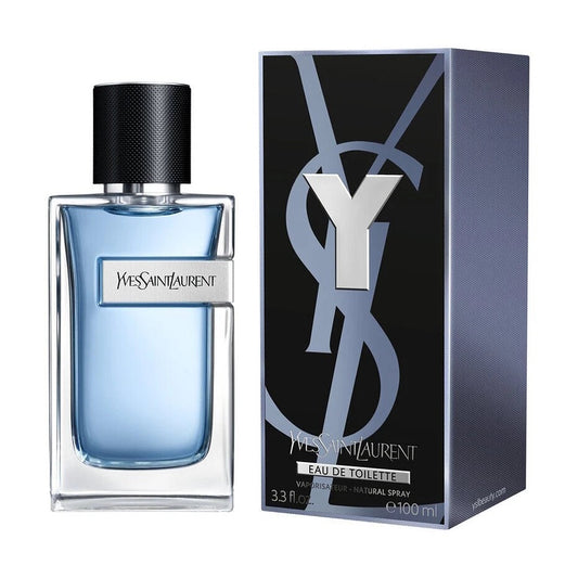 Yves Saint Laurent Y Men 3.3 oz / 100 ml Eau De Toilette Spray- No Cellophane