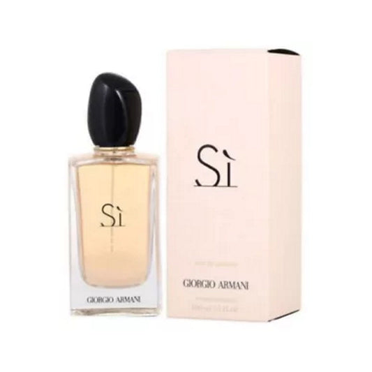 Giorgio Armani Si 3.4 oz / 100 ml EDP Women's Spray Damaged Box