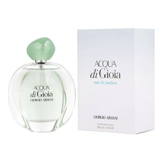 Giorgio Armani Acqua di Gioia Eau de Parfum 3.4 oz / 100 ml Spray (Damaged Box)