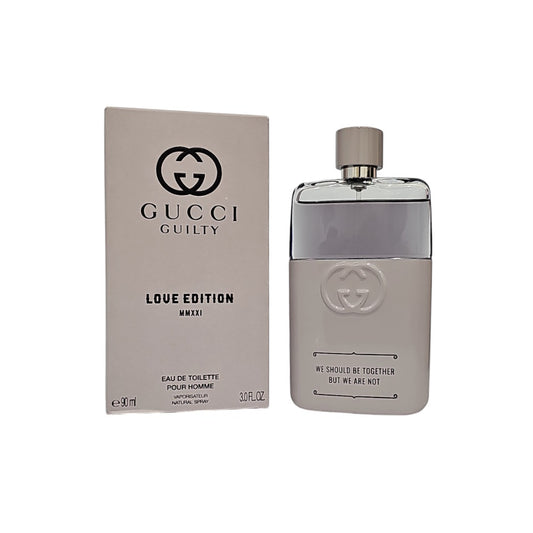 Gucci Guilty Love Edition MMXXI Pour Homme  3 oz EDT (Not Sealed- As Shown)