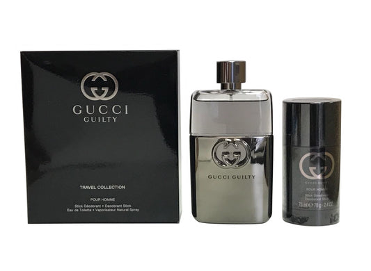 Gucci Guilty Pour Homme  2 Piece Travel Set For Men