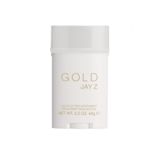 Gold Jay Z Alcohol Free Deodorant Stick for Men 2.2 oz