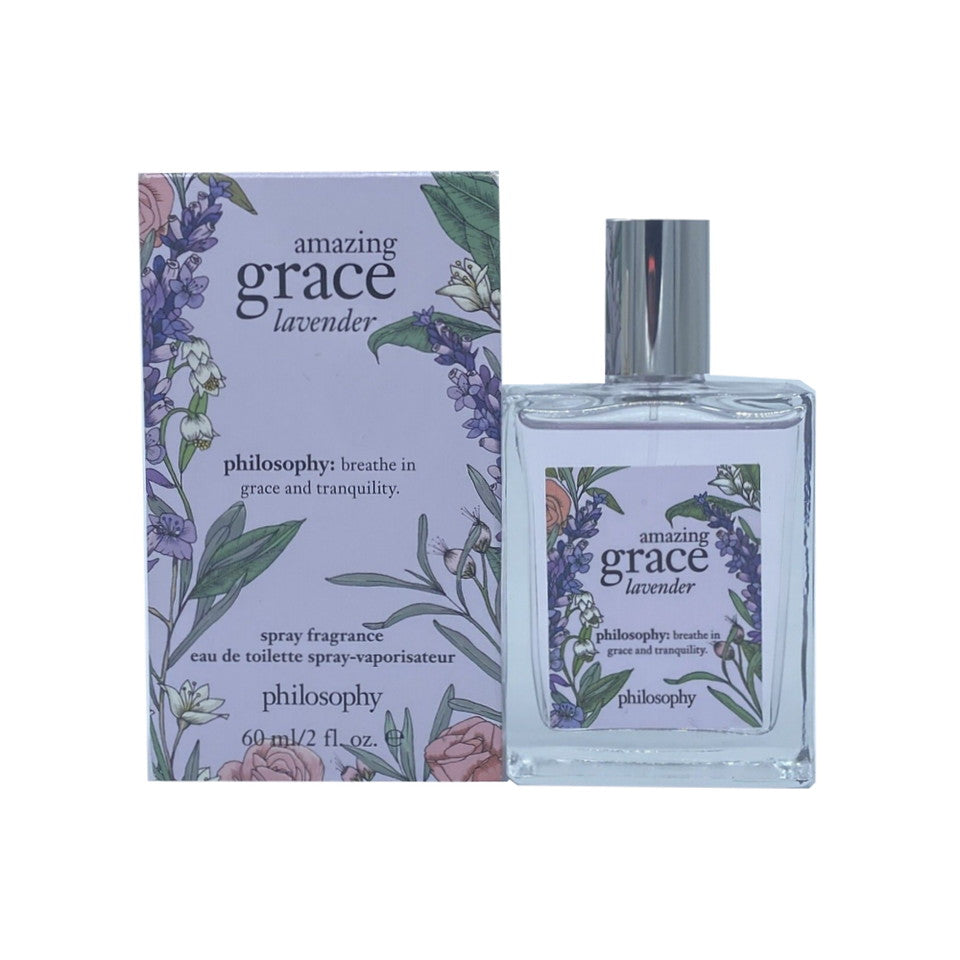 Amazing Grace Lavender Philosophy 2 oz/ 60 ml EDT Spray For Women