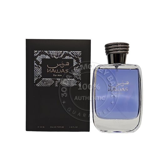 Hawas by Rasasi, 3.3 oz EDP Spray for Men