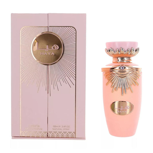 Lattafa Perfumes Haya Eau de Parfum for Women Spray 3.4 oz / 100ml