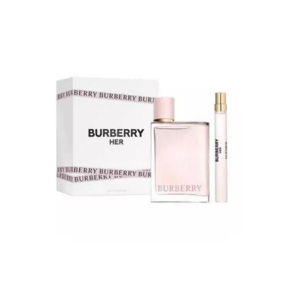 Burberry Her Eau De Parfum 2pcs Gift Set For Women