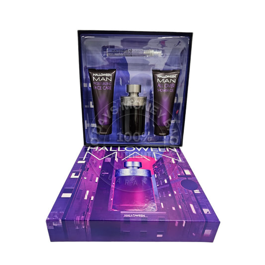 Halloween Man By Jesus Del Pozo 4 Pc Eau De Toilette Gift Set