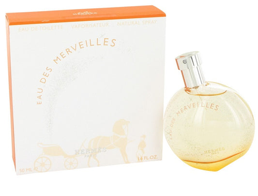 Eau Des Merveilles Eau De Toilette For Women By Hermes 1.6 oz