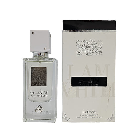 Lattafa Ana Abiyedh White Eau De Parfum 2.0 Oz Lattafa Unisex Fragrance
