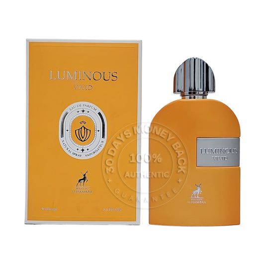 Luminous Vivid By Maison Alhambra EDP 3.4 oz / 100 ml Spray For Unisex