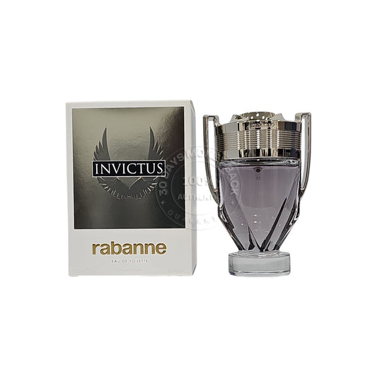 Paco Rabanne Invictus Eau de Toilette 3.4 oz / 100 ml For Men - New Packaging