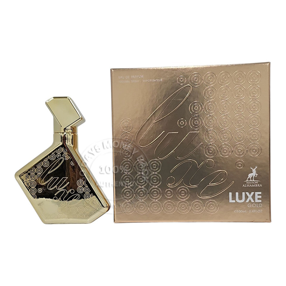 Maison Alhambra Luxe Gold Eau de Parfum 3.4 oz / 100 ml Spray For Unisex