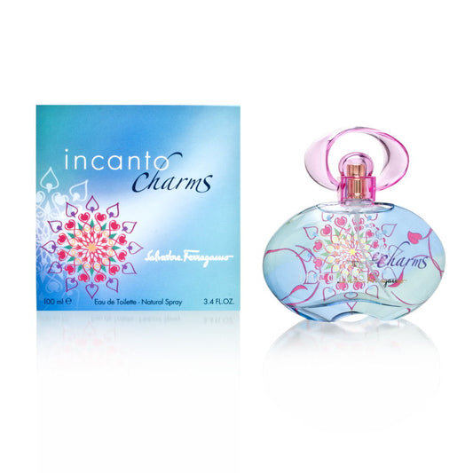 Incanto Charms by Salvatore Ferragamo, 3.4 oz Eau De Toilette Spray for Women