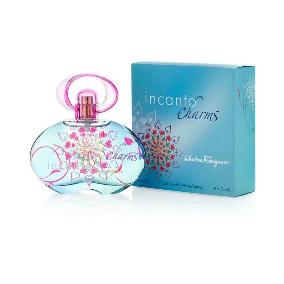 Incanto Charms by Salvatore Ferragamo, 3.4 oz Eau De Toilette Spray for Women