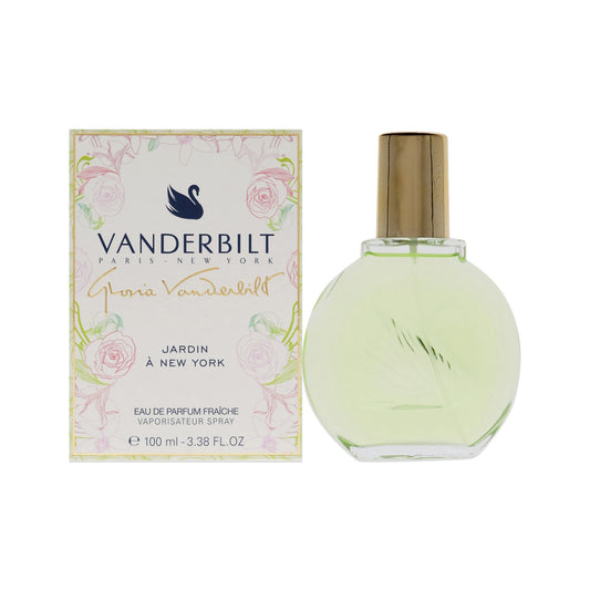 Vanderbilt Jardin A New York by Gloria Vanderbilt Eau De Parfum Fraiche Spray 3.4 oz for Women Pack of 3