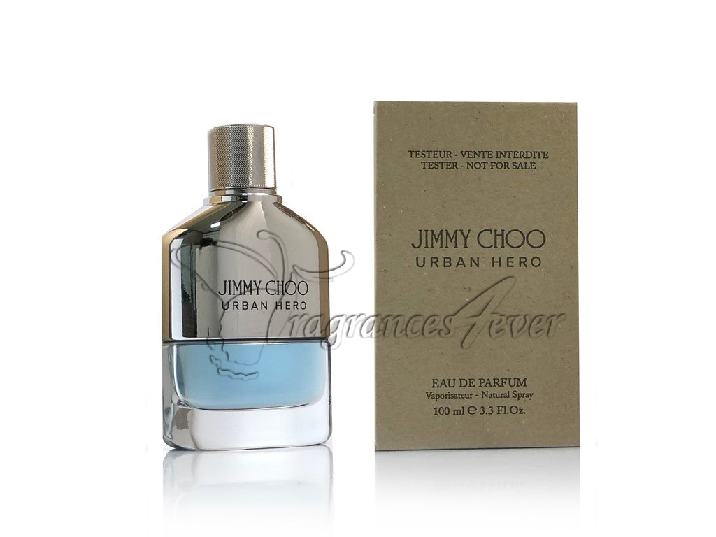 Jimmy Choo Urban Hero EDP 3.3 oz / 100 ml Spray For Men Tester Pack