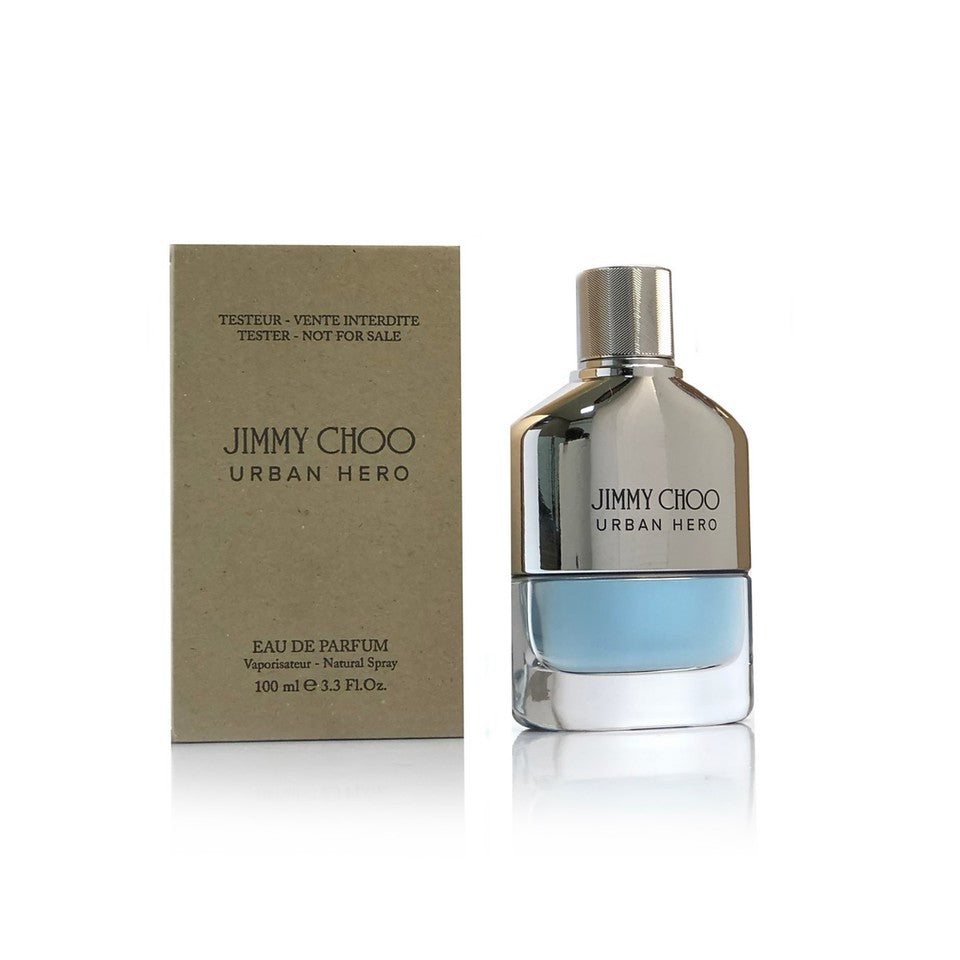 Jimmy Choo Urban Hero EDP 3.3 oz / 100 ml Spray For Men Tester Pack