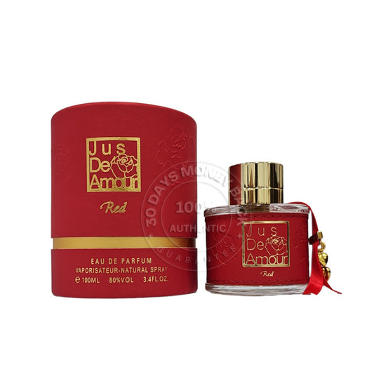 Jus De' Amour Red Eau De Parfum 3.4 oz/ 100 ml Spray For Women