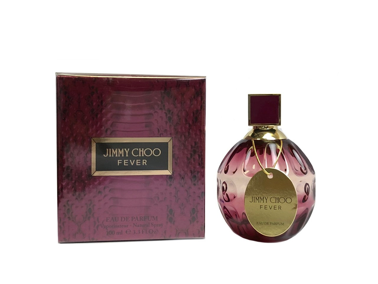 Jimmy Choo Fever Women 3.3 oz 100 ml Eau De Parfum Spray Factory Sealed