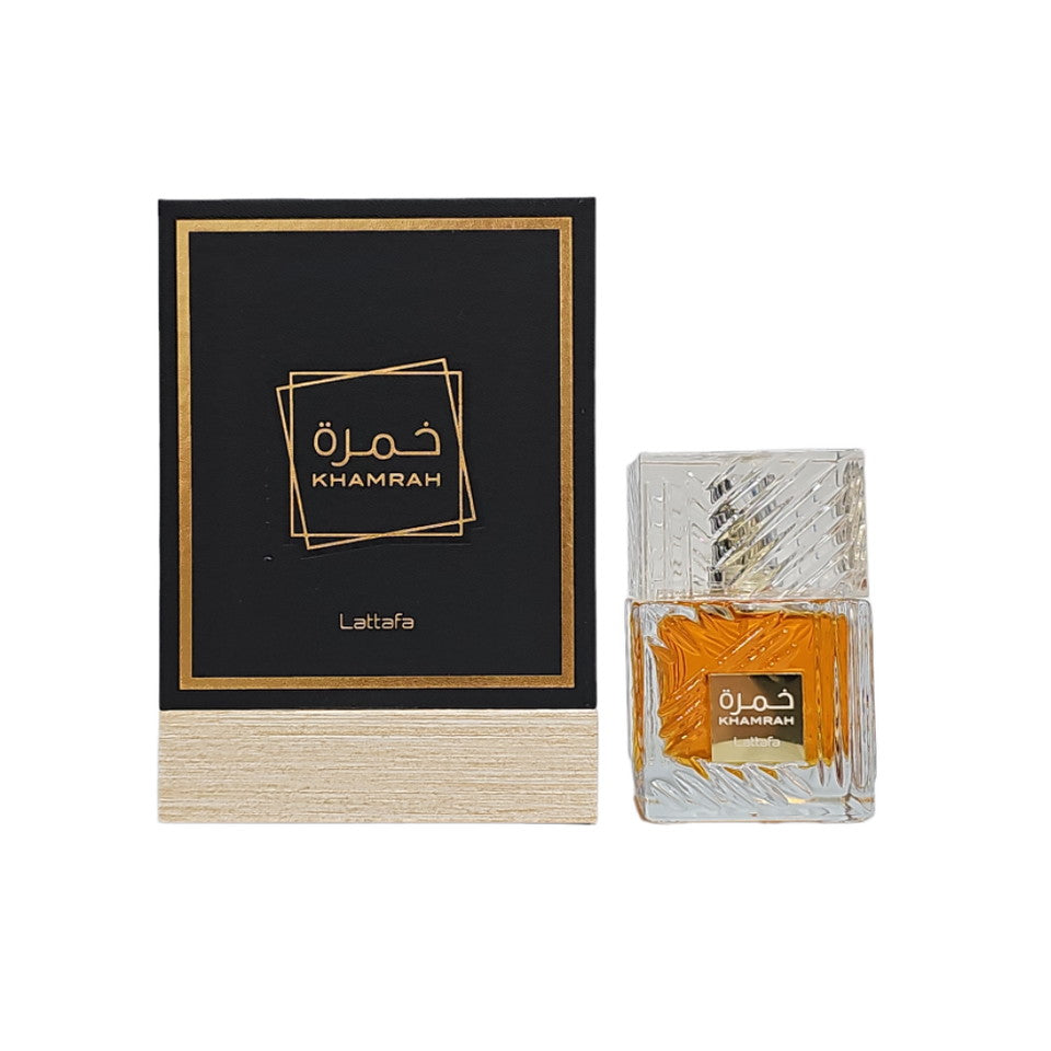 Lattafa Perfumes Khamrah for Unisex Eau de Parfum Spray, 3.4 Ounce
