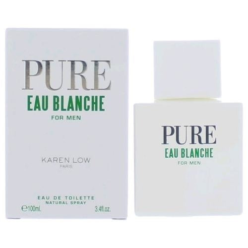 Karen Low Pure Eau Blanche 3.4 oz / 100 ML Eau De Toilette For Men