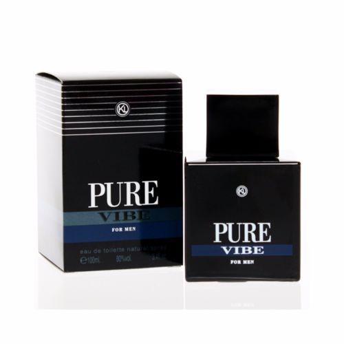 Pure vibe 3.4 oz / 100 ML By Karen Low Eau De Toilette For Men-NOT SEALED