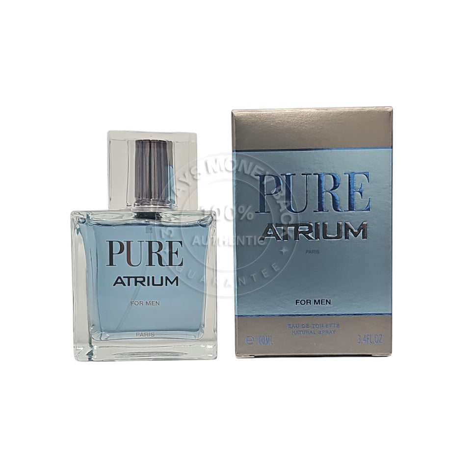 Pure Atrium By Karen Low 3.4 oz / 100 ml Eau De Parfum For Men (NEW)