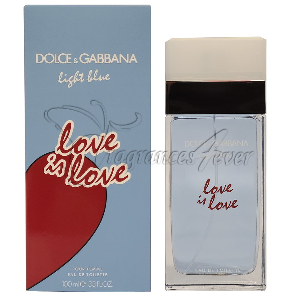 Dolce & Gabbana Light Blue Love Is Love Pour Femme EDT 3.3 oz Spray