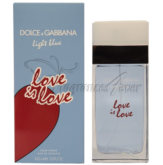Dolce & Gabbana Light Blue Love Is Love Pour Femme EDT 3.3 oz Spray