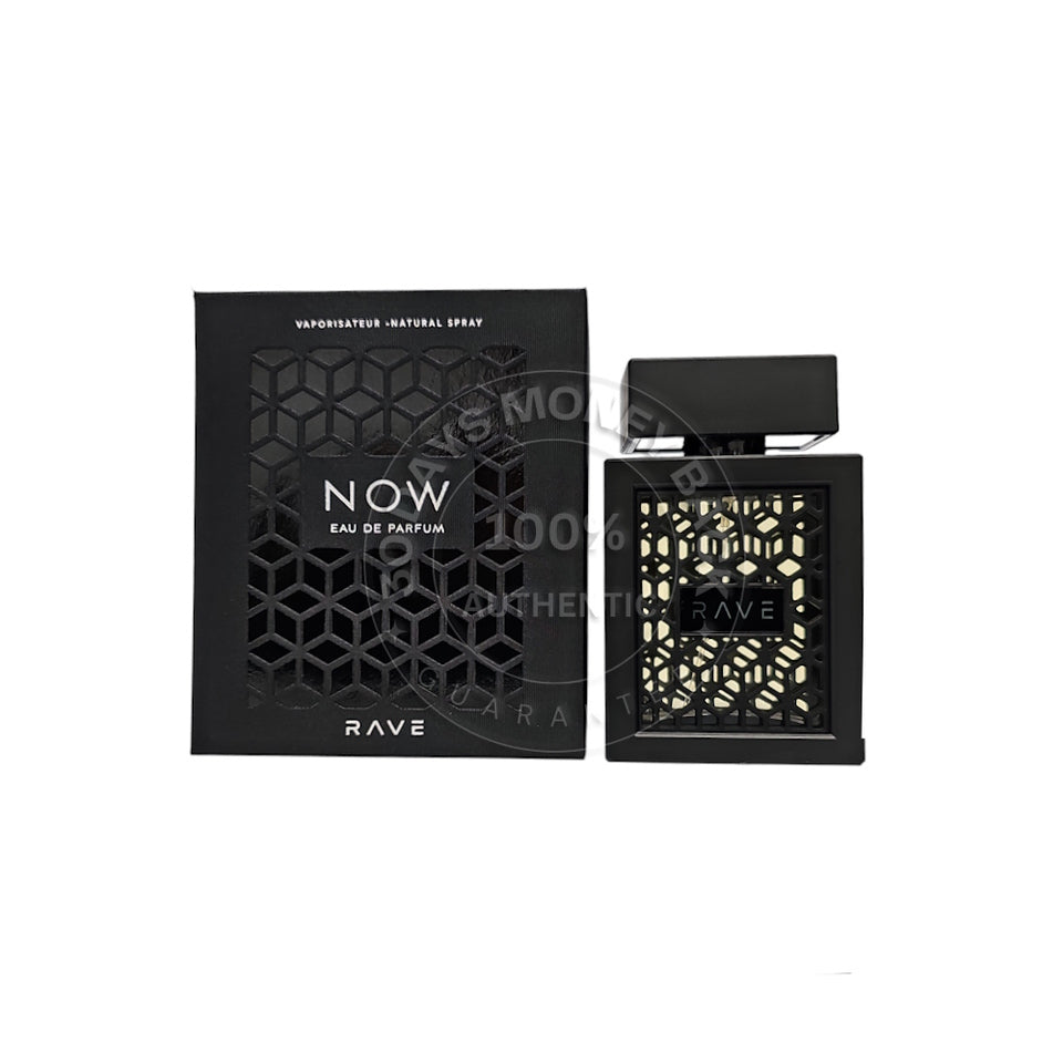 Lattafa Rave Now by Lattafa Eau De Parfum Spray (Unisex) 3.4 oz for Men