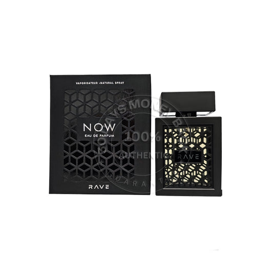 Lattafa Rave Now by Lattafa Eau De Parfum Spray (Unisex) 3.4 oz for Men