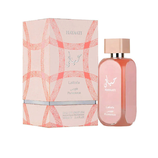 Lattafa Hayaati Florence Eau De Parfum 3.4 oz/ 100 ml Spray For Unisex