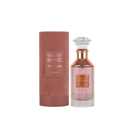 Lattafa Velvet Rose Unisex Eau De Parfum Spray 3.4 oz / 100 ml