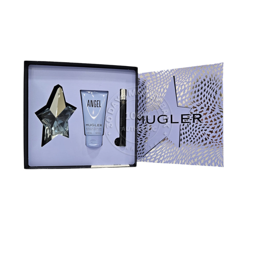 Mugler Angel 3 PCS Eau De Parfum Gift Set for Women